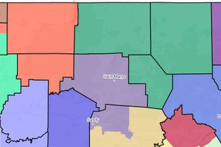 The Princeton Gerrymandering Project gave the map an A grade for avoiding county splits when possible. The Princeton Gerrymandering Project gave the map an A grade for avoiding county splits when possible.
