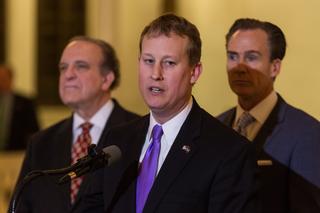 State Sen. Ryan Aument wants to lower the tax to 6.99% by 2024 and then to 5.99% by 2025 if certain benchmarks are reached. State Sen. Ryan Aument wants to lower the tax to 6.99% by 2024 and then to 5.99% by 2025 if certain benchmarks are reached.