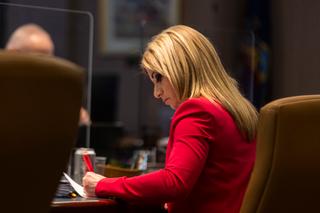 Board member Katie Muth, a Democratic state senator from Montgomery County, has sharply criticized the call for NDAs Board member Katie Muth, a Democratic state senator from Montgomery County, has sharply criticized the call for NDAs