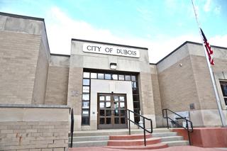 The municipal building of the City of DuBois on 16 W. Scribner Avenue: The municipal building of the City of DuBois on 16 W. Scribner Avenue: