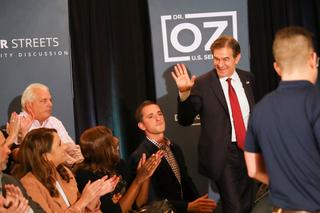 Stacy Naulty will vote for a third-party candidate for governor, but has no qualms about voting for Republican U.S. Senate nominee Mehmet Oz. Stacy Naulty will vote for a third-party candidate for governor, but has no qualms about voting for Republican U.S. Senate nominee Mehmet Oz.