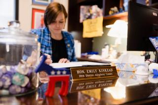 “There's definitely been a change in the number of women that are around and the kinds of men that are elected,” state Rep. Emily Kinkead said. “There's definitely been a change in the number of women that are around and the kinds of men that are elected,” state Rep. Emily Kinkead said.