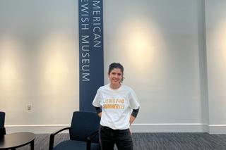 Yael Silk, 43, is a supporter of Democratic congressional candidate Summer Lee. Yael Silk, 43, is a supporter of Democratic congressional candidate Summer Lee.