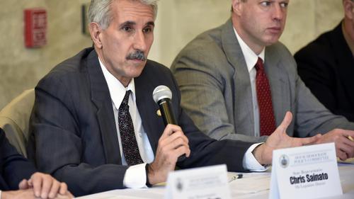 Democratic Reps. Chris Sainato (left) and Mark Longietti