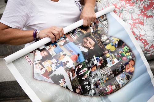 Susan Ousterman attends the 2nd annual Overdose Awareness & Memorial Day event on the front steps of the Pennsylvania State Capitol Complex on August 31, 2021. Susan Ousterman attends the 2nd annual Overdose Awareness & Memorial Day event on the front steps of the Pennsylvania State Capitol Complex on August 31, 2021.