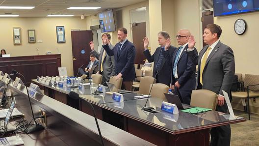 Representatives from Point and a home equity loan industry trade group testify in Harrisburg. Representatives from Point and a home equity loan industry trade group testify in Harrisburg.