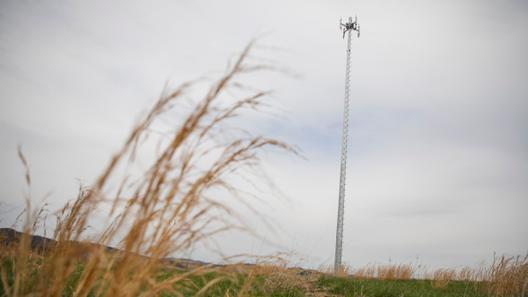 Cell tower in rural Pennsylvania Cell tower in rural Pennsylvania