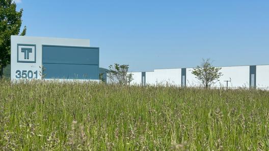 A warehouse owned by ICE is seen at 3501 Mountain Road, Upper Bern Township, on May 18, 2026.