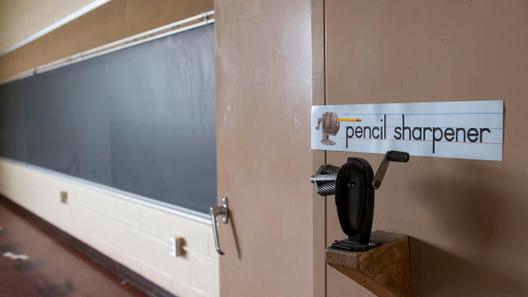 A former classroom is seen inside NuMedX Medical Clinic, formerly Longview Elementary School in Punxsutawney, PA. A former classroom is seen inside NuMedX Medical Clinic, formerly Longview Elementary School in Punxsutawney, PA.