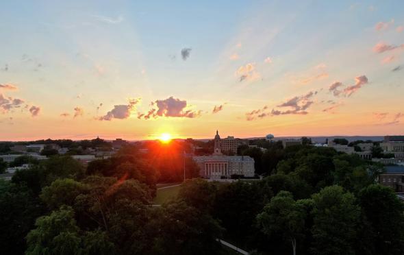 Sunsrise over State College, PA