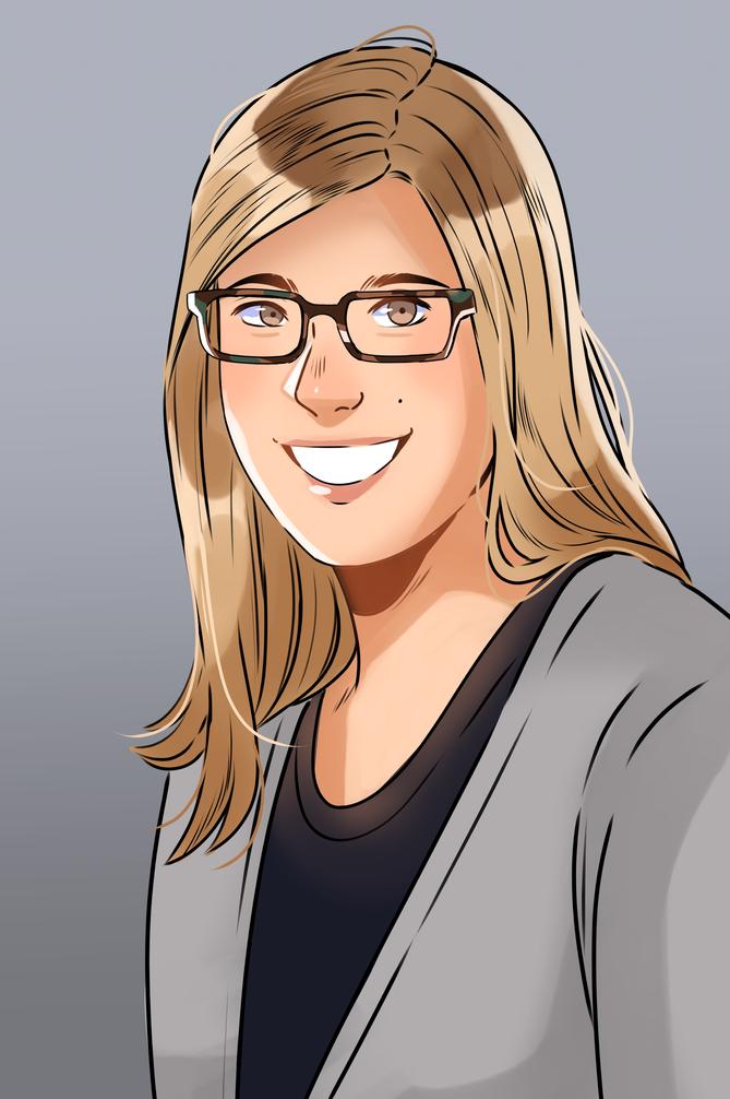 Illustration of Janice Mecca. Illustration of Janice Mecca.