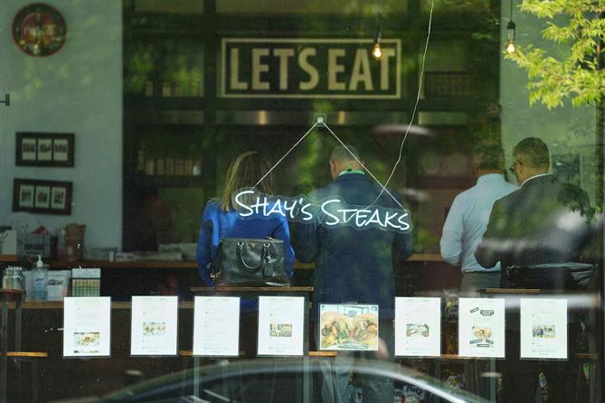 Shay's Steaks in Philadelphia, Pennsylvania on Wednesday, April 30, 2025