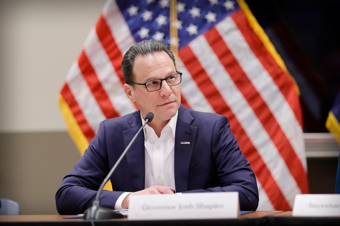 Gov. Josh Shapiro in January 2026.