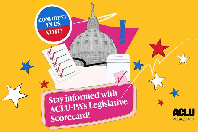 A graphic by the ACLU of Pennsylvania on how to know your voter rights ahead of the midterm election.