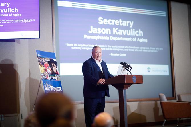 Pennsylvania Department of Aging Secretary Jason Kavulich
