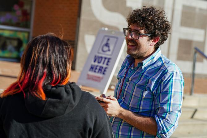Spotlight PA reporter Stephen Caruso covers a recent election in Pennsylvania, a battleground state.
