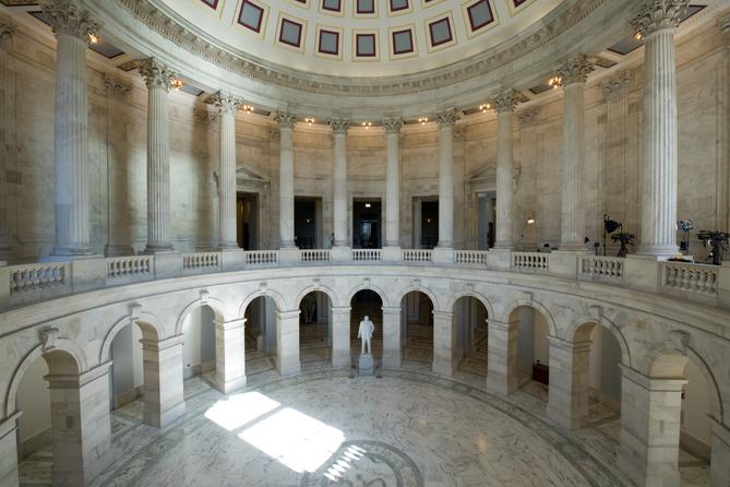 The rotunda of the Russell Senate Office Building in Washington, D.C.