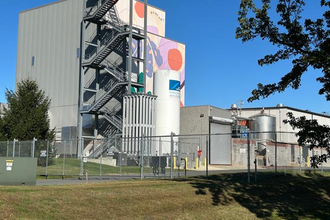 ByHeart baby formula factory in Exeter Township in October 2025.