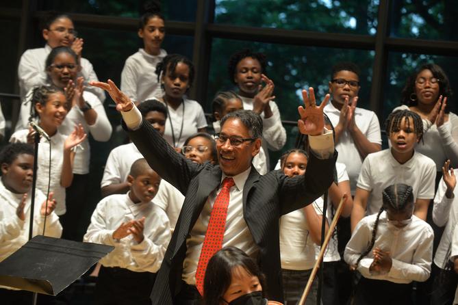 John Alston, founder of the Chester Children's Chorus.