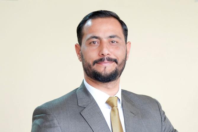 Portrait of Saeedullah Taraky