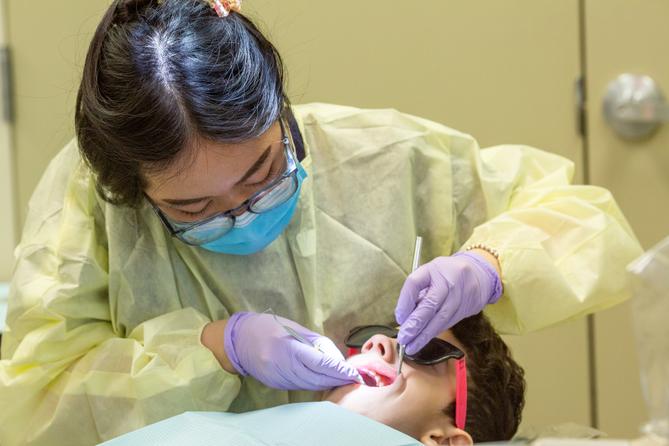 A dental procedure