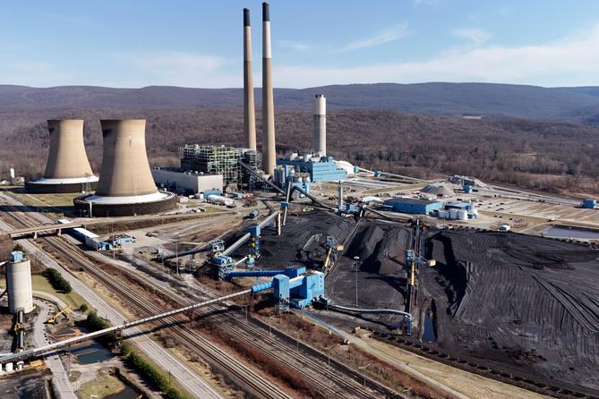 The Conemaugh Generating Station in New Florence, PA.