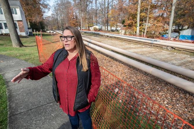Rebecca Britton, a school board director for the Downington Area School District and founder of the Uwchlan Safety Coalition, was one of several residents who contended that Sunoco, the operator of the Mariner East pipeline system, had failed to properly inform nearby residents and emergency responders of all of the risks should an accident occur.