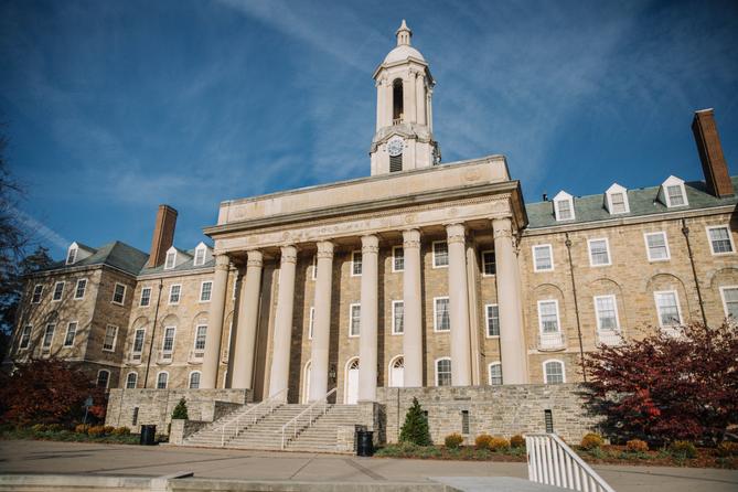 Old Main on Penn State’s campus