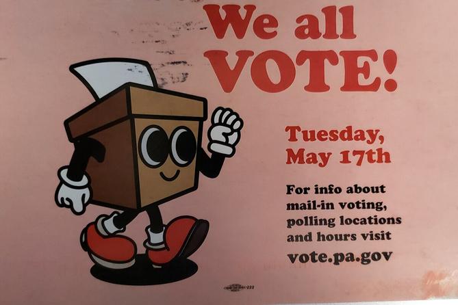 A Spotlight PA reader was confused and concerned by a handwritten postcard that states, "Who you vote for is private, but whether you vote is public record."