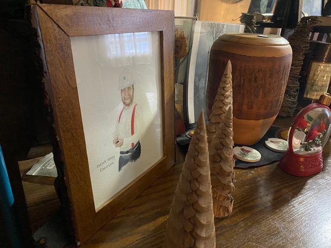 Isaiah Compton's family keeps items to memorialize him at their home in Mansfield, Pa. Isaiah Compton's family keeps items to memorialize him at their home in Mansfield, Pa.